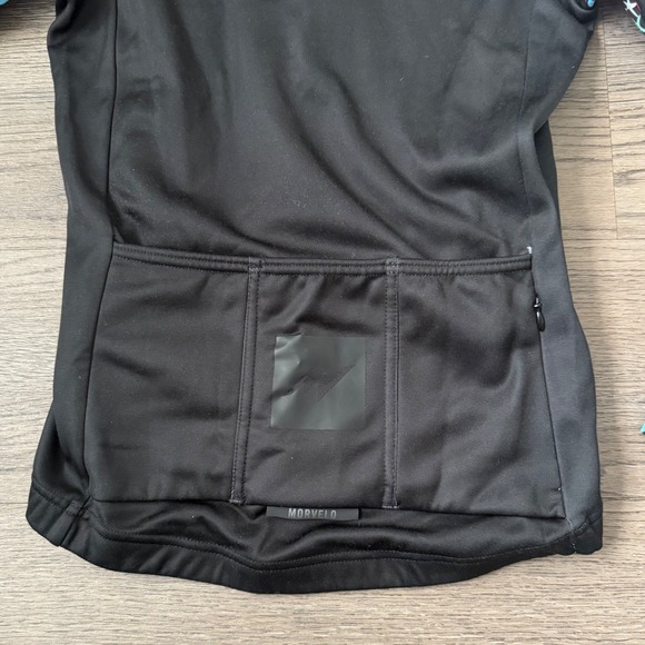Morvelo Cheech Thermoactive Fleece‎ Lined Long Sleeve Cycling Jersey Full Zip M - Picture 10 of 12